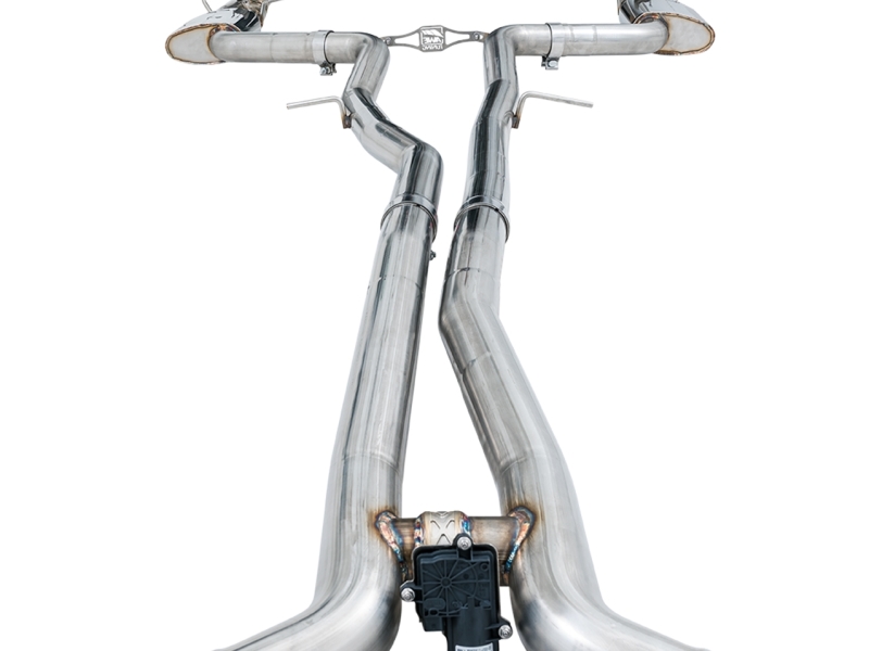 Mercedes-Benz C63 AMG Performance Exhaust - AWE Tuning - Cat Back, SwitchPath - `19-`21